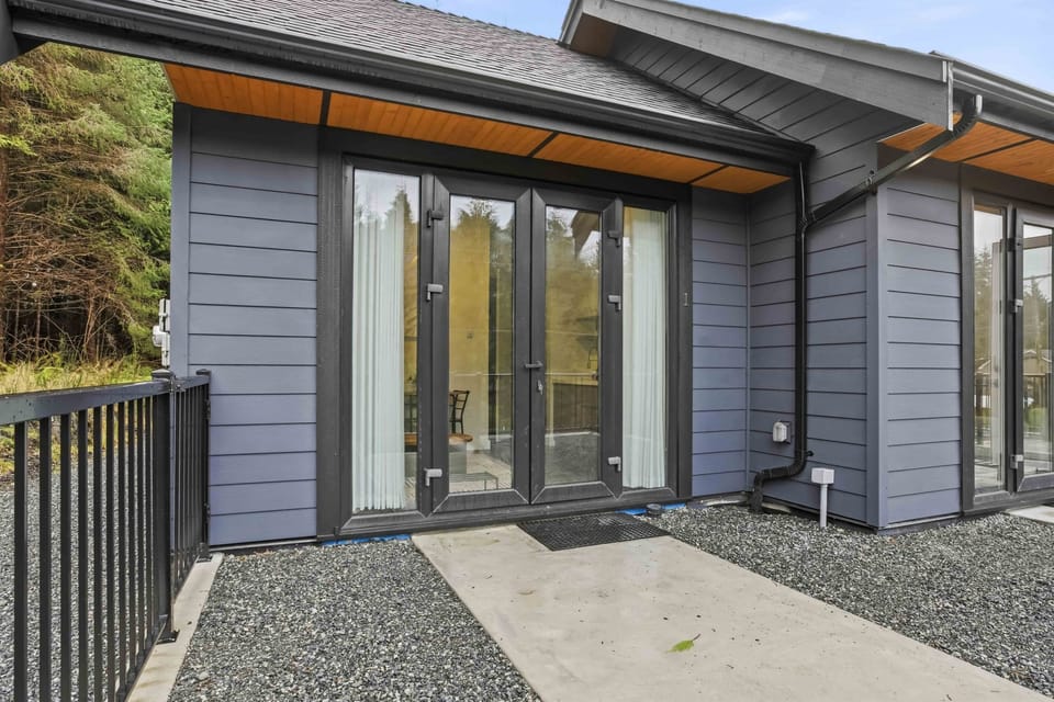 Entrance to Unit #1 (one of three side-by-side 200 sq. ft. suites).