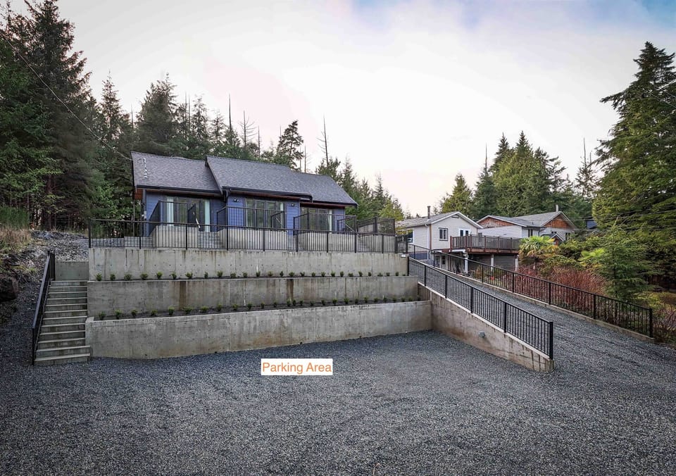 Designated parking area. 