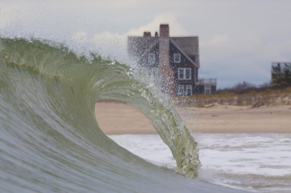 A surfer's paradise awaits you along the beautiful East Hampton coast.