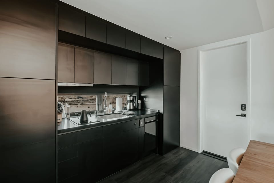 Kitchen and entryway 