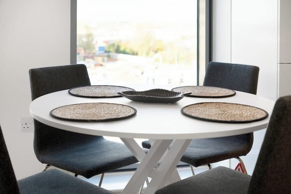 4-seater dining table for cozy gatherings and memorable meals.