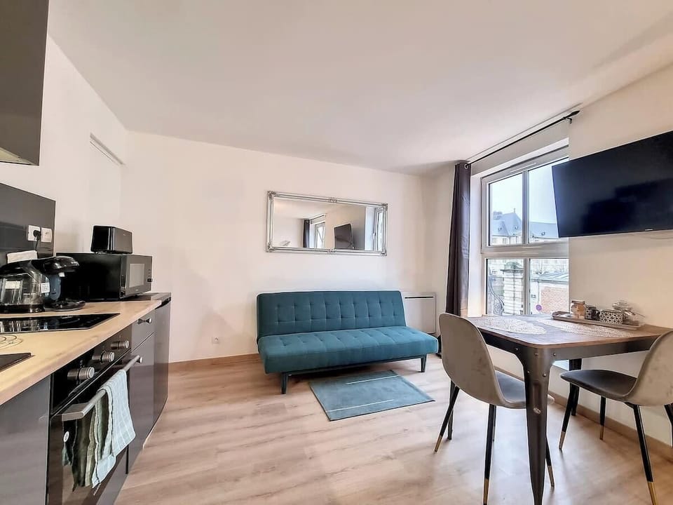 Agathe : vue, style et parking Apartment in Rouen