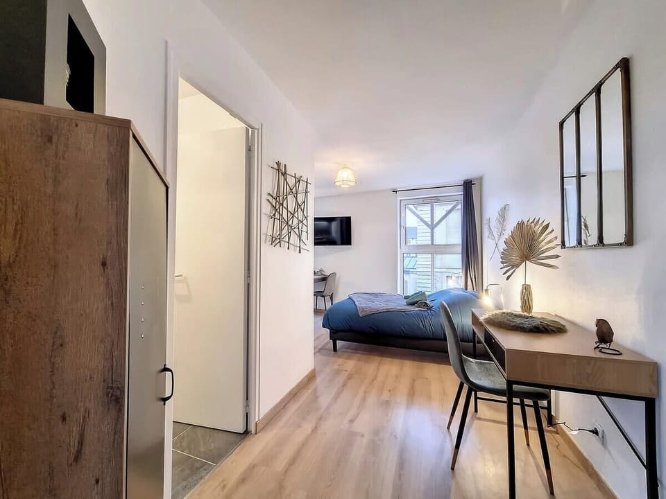 Agathe : vue, style et parking Apartment in Rouen
