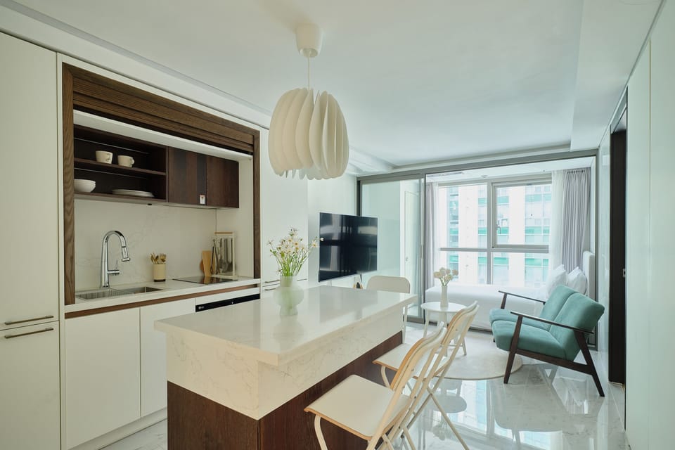 [New Wings] Family Twin | Individually furnished, free WiFi