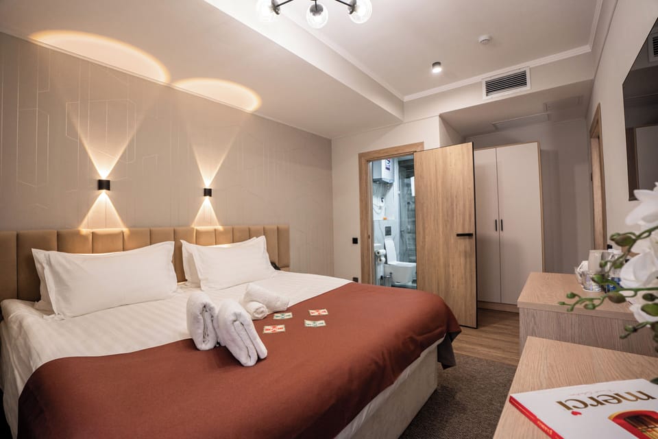 Superior Double Room, Balcony, City View | In-room safe, soundproofing, iron/ironing board, free WiFi
