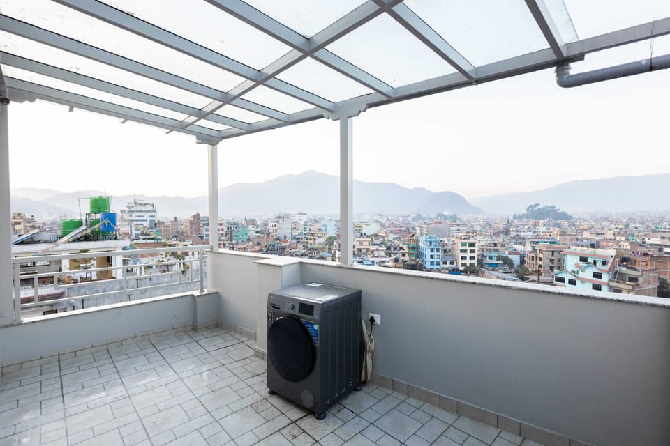 Comfort Apartment, 1 Double Bed, Balcony, City View | Property grounds