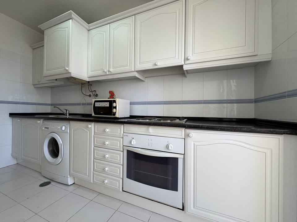 Microwave, oven, coffee/tea maker, toaster