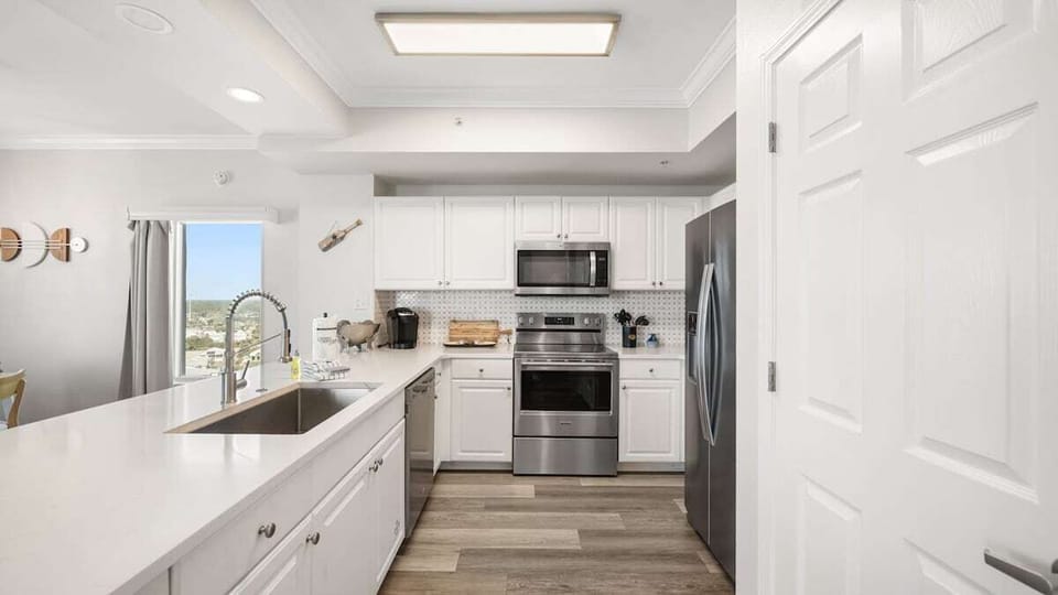 Fully equipped kitchen
