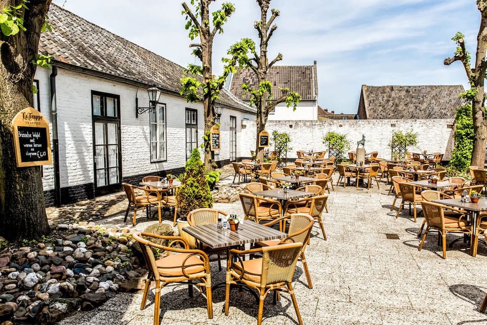 Soak up sunshine with relaxed courtyard seating and old-world charm.