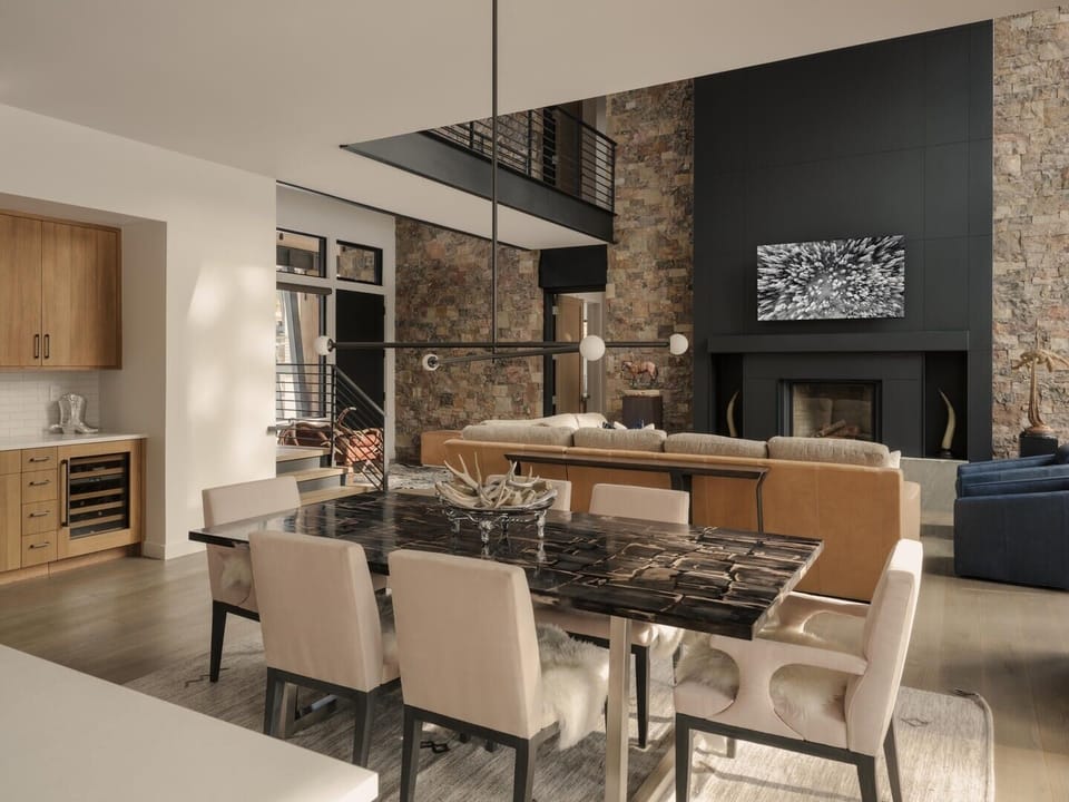 Architecture, Building, Dining Room, Dining Table, Furniture