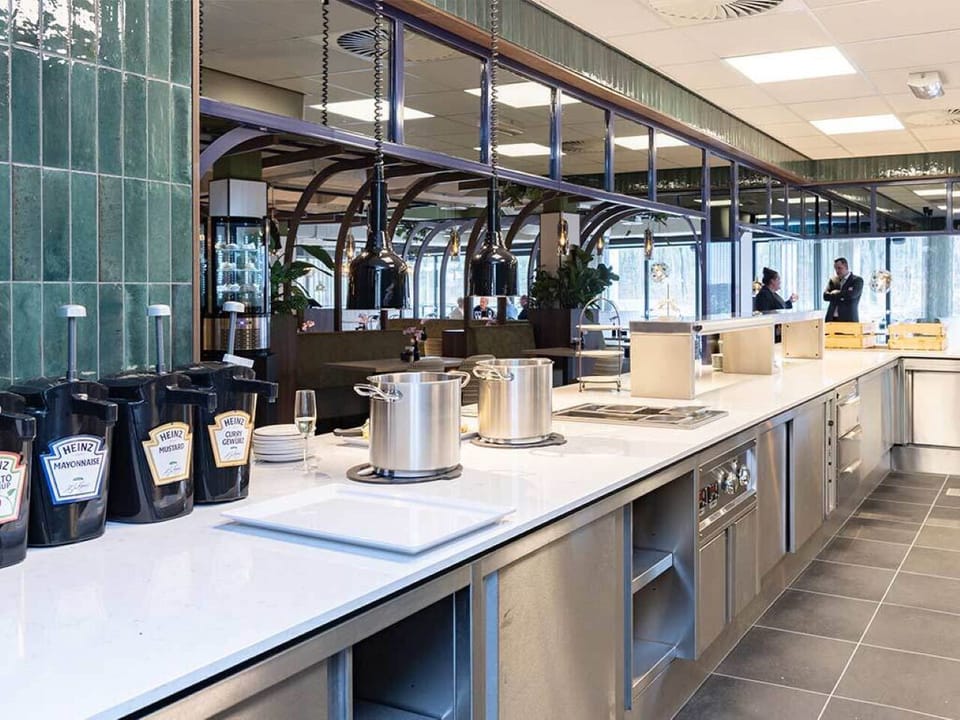 Fuel your day with fresh bites from our open kitchen.