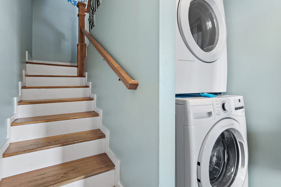 Washer and dryer