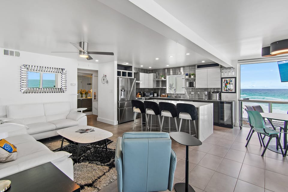 Spacious and open