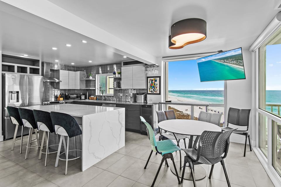 Kitchen and dining space