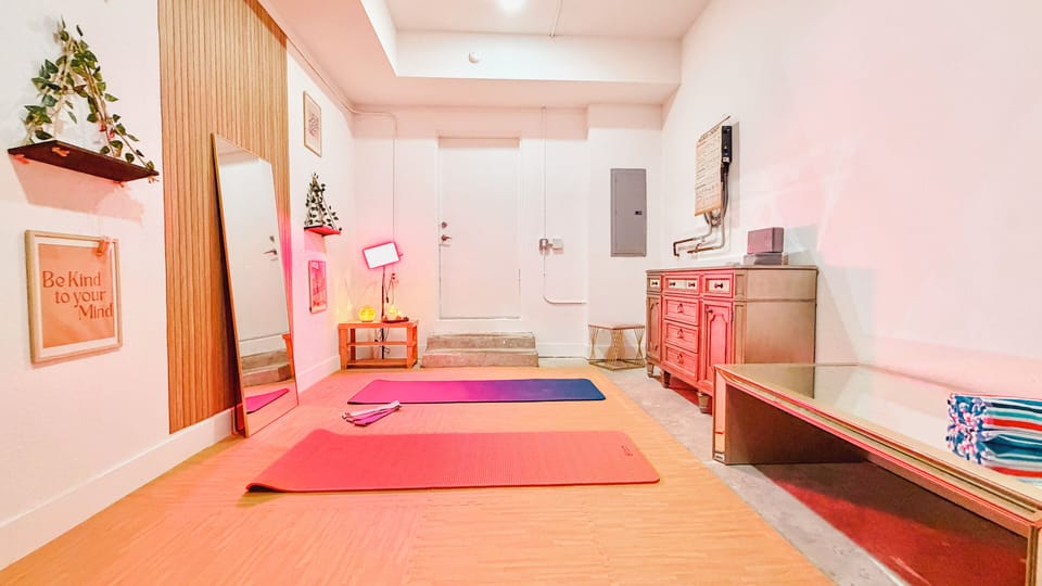 Wellness room entrance—your private sanctuary for rest and rejuvenation