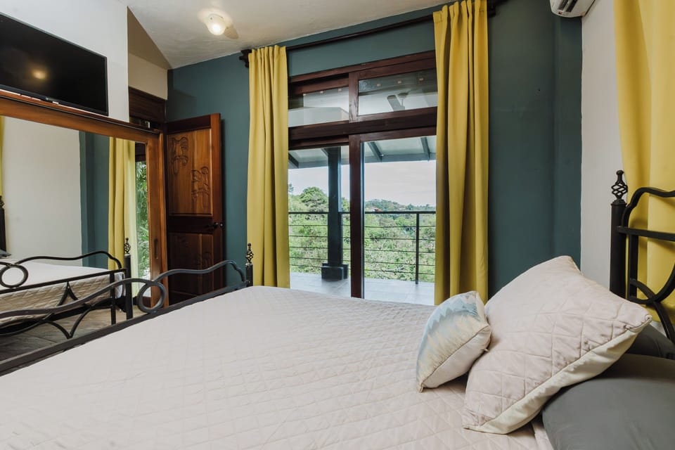 Comfortable bedrooms with A/C for cool, relaxing sleep