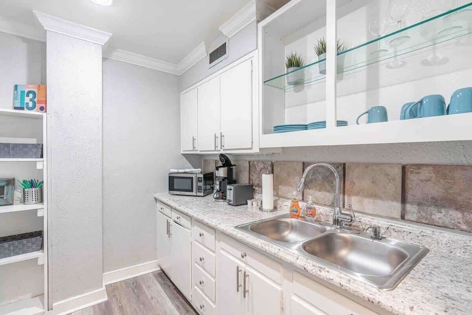 Coffee machine is available in the condo