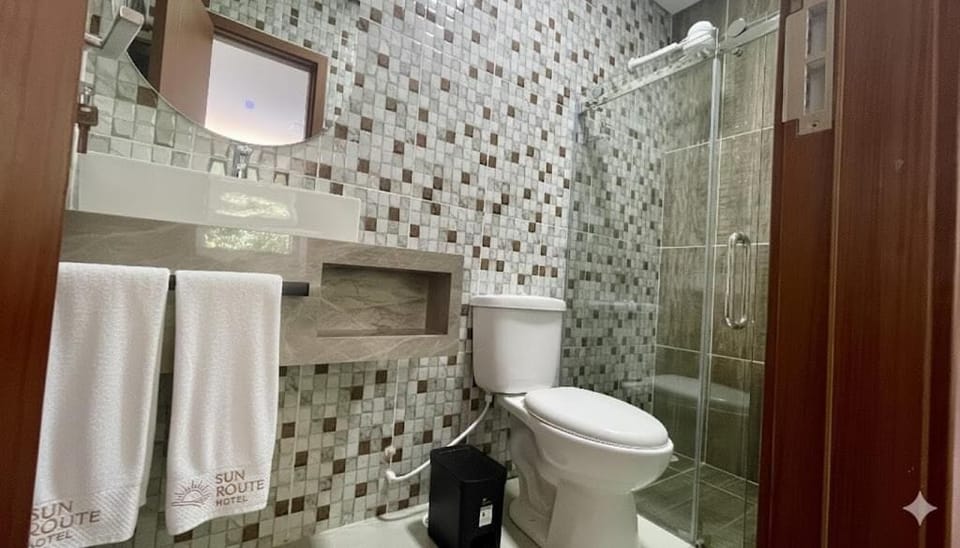 Towels, toilet paper