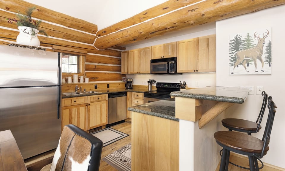 Fully equipped kitchen