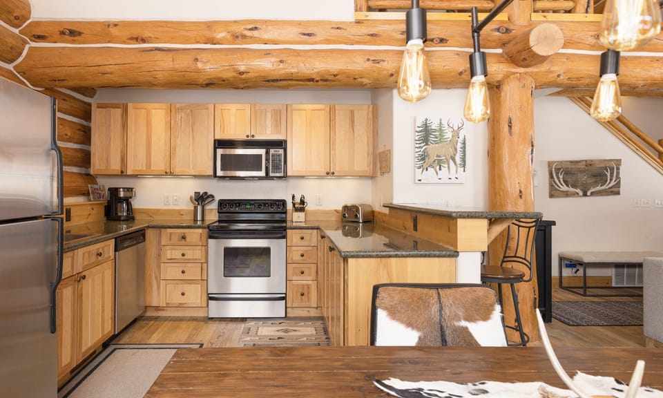 Fully equipped kitchen