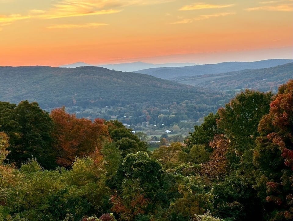 sunset vibes, 1 mile from Catamount