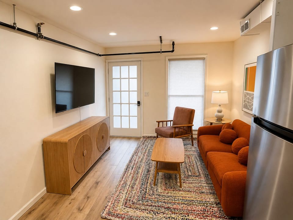 Living Room and Kitchen