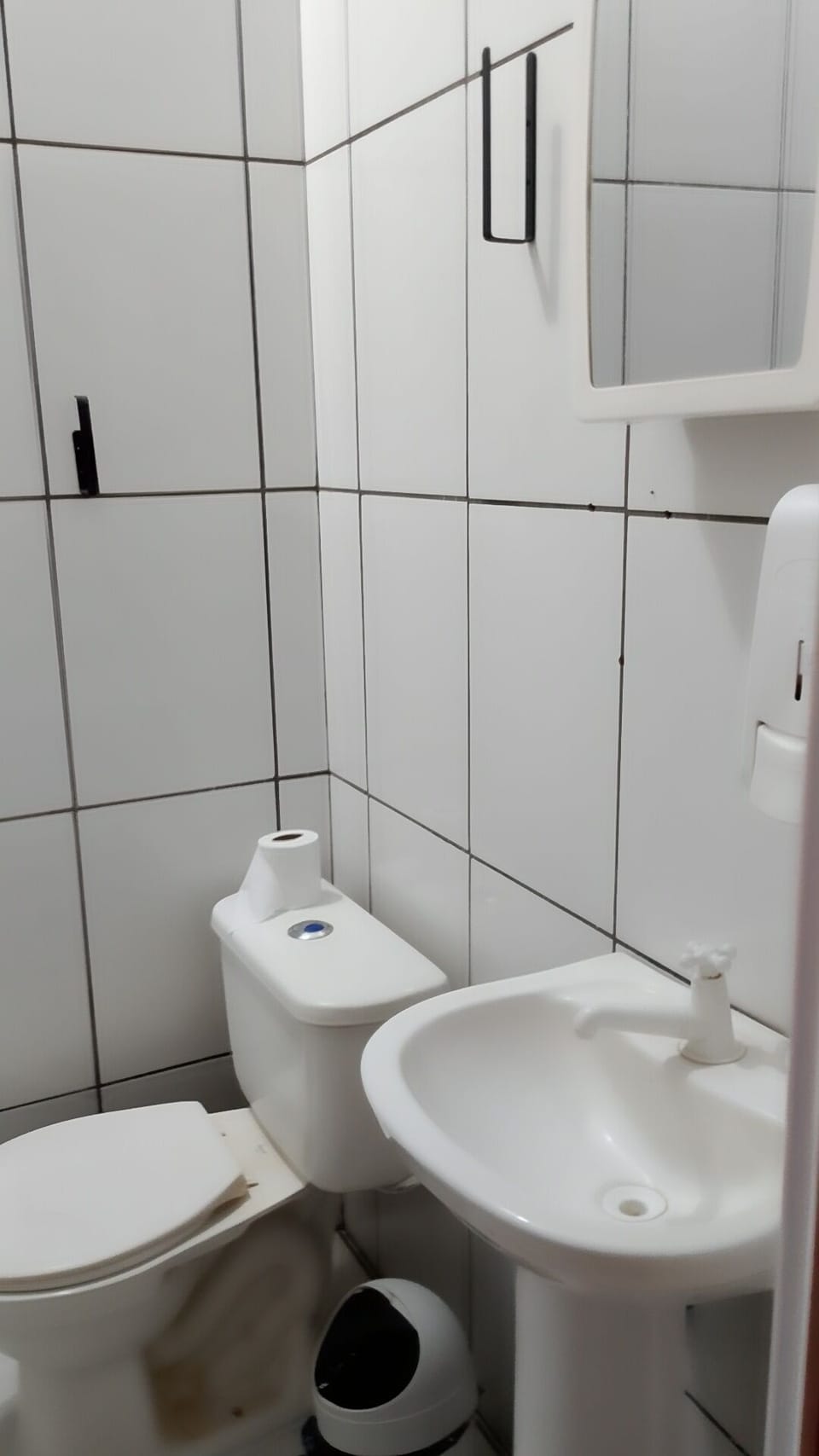 Classic Quadruple Room, Courtyard View | Bathroom | Shower, towels, soap, toilet paper