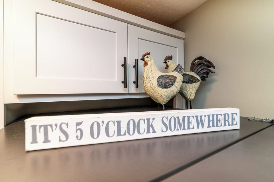 Or 5:00 Always When You Are Here!