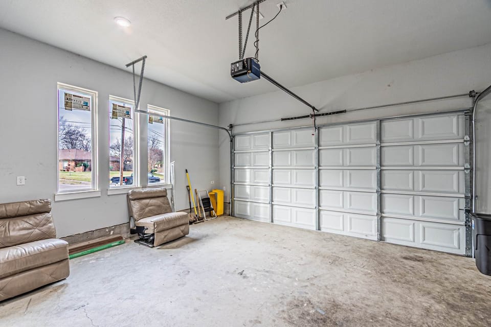 Inside Garage