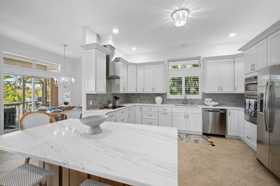 Modern kitchen with open layout