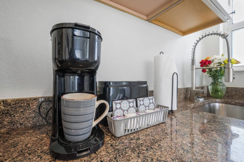 Fully equipped condos including the essentials - stocked kitchens, Keurig coffee machine, linens, towels & body soaps