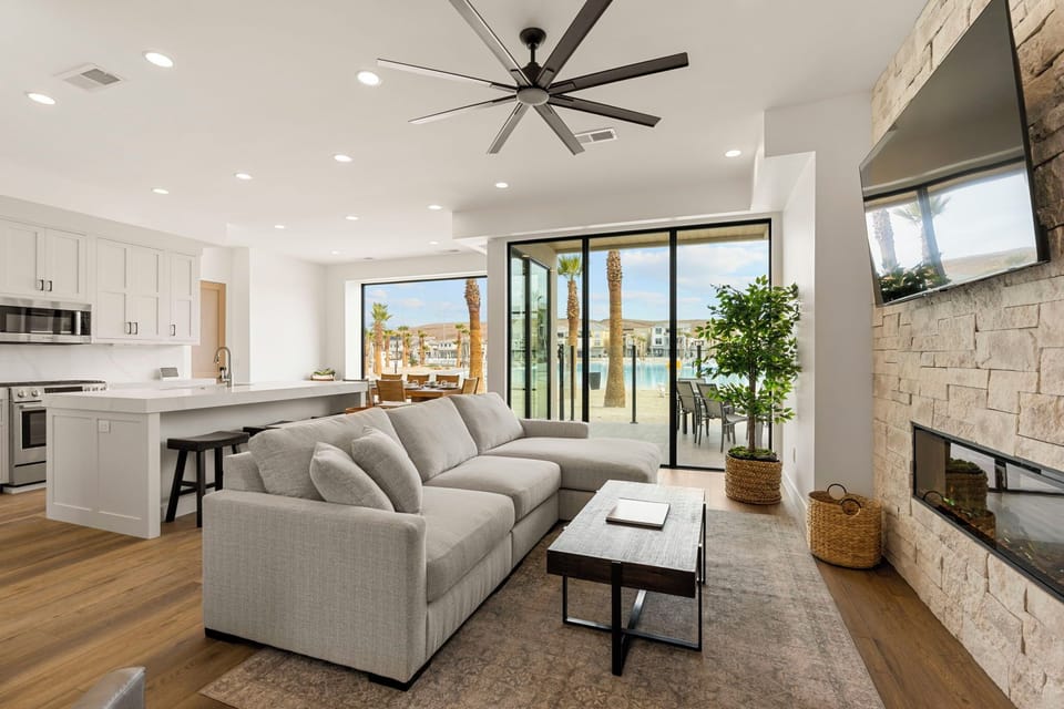 Unit A - Living Room