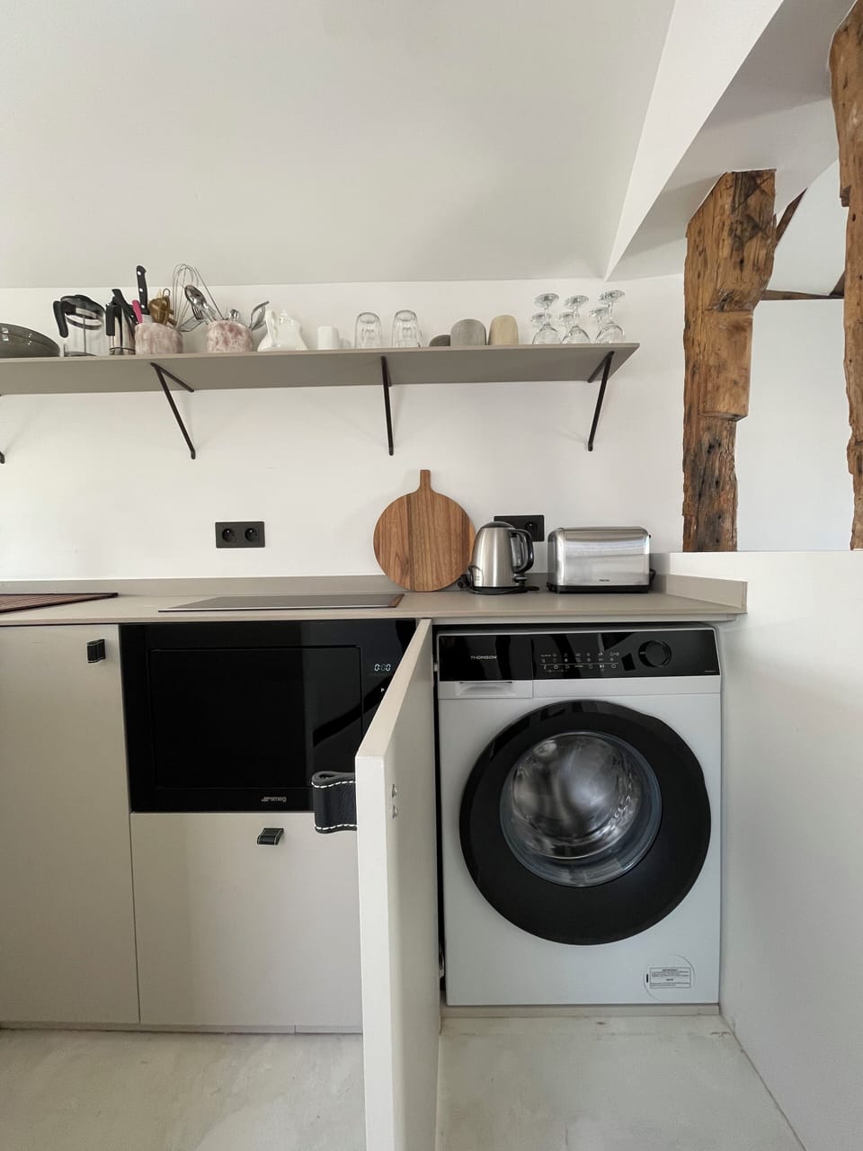 Washing machine , hob, oven +  micro wave , fridge