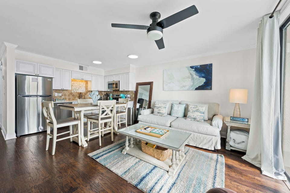 Living and dining space