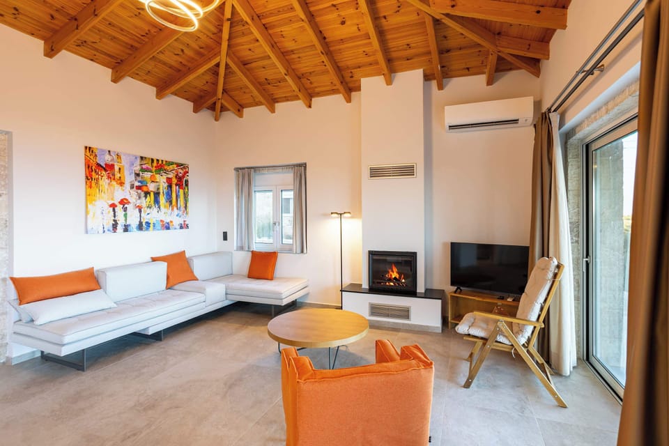 Comfortable lounge area with natural flow