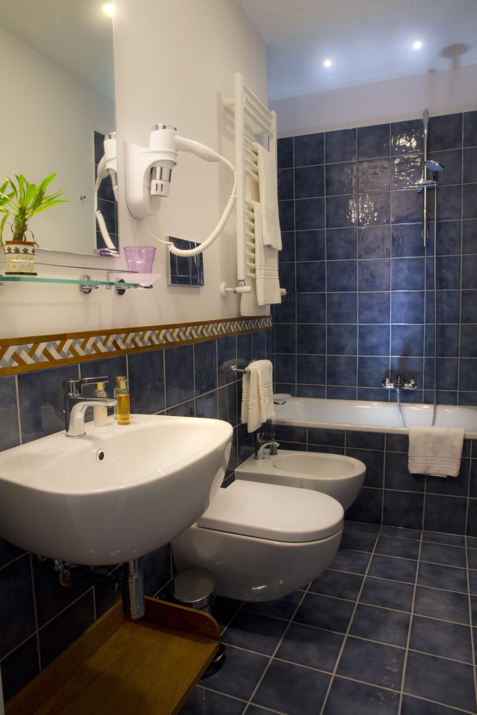 Triple Room | Bathroom | Free toiletries, hair dryer, bidet, towels