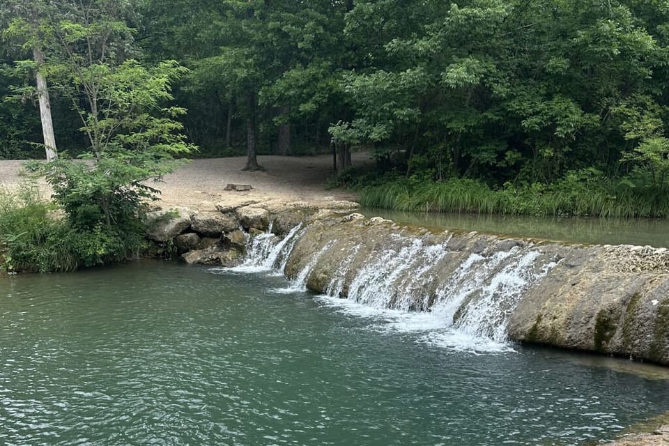 Little Niagara Falls in the nearby Chickasaw National Recreation Center.   
