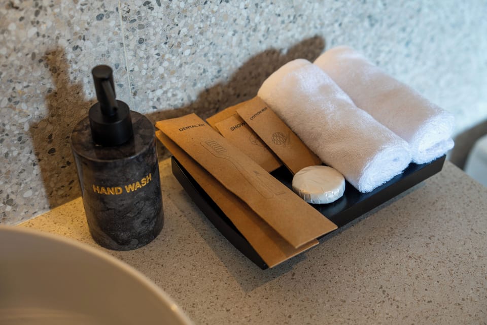 Panoramic Villa, 1 Bedroom, Private Pool, Mountain View | Bathroom amenities | Shower, free toiletries, hair dryer, towels