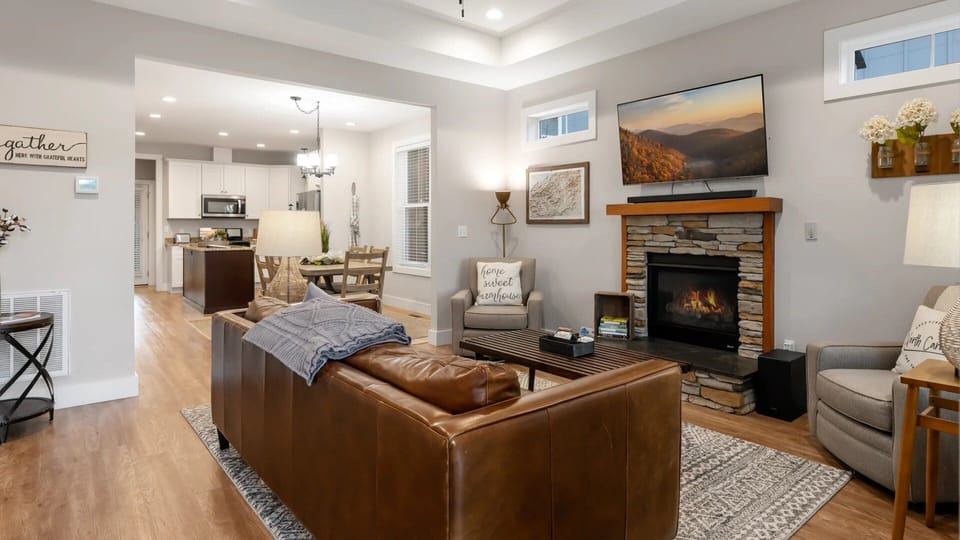 Living Room | Open to Kitchen