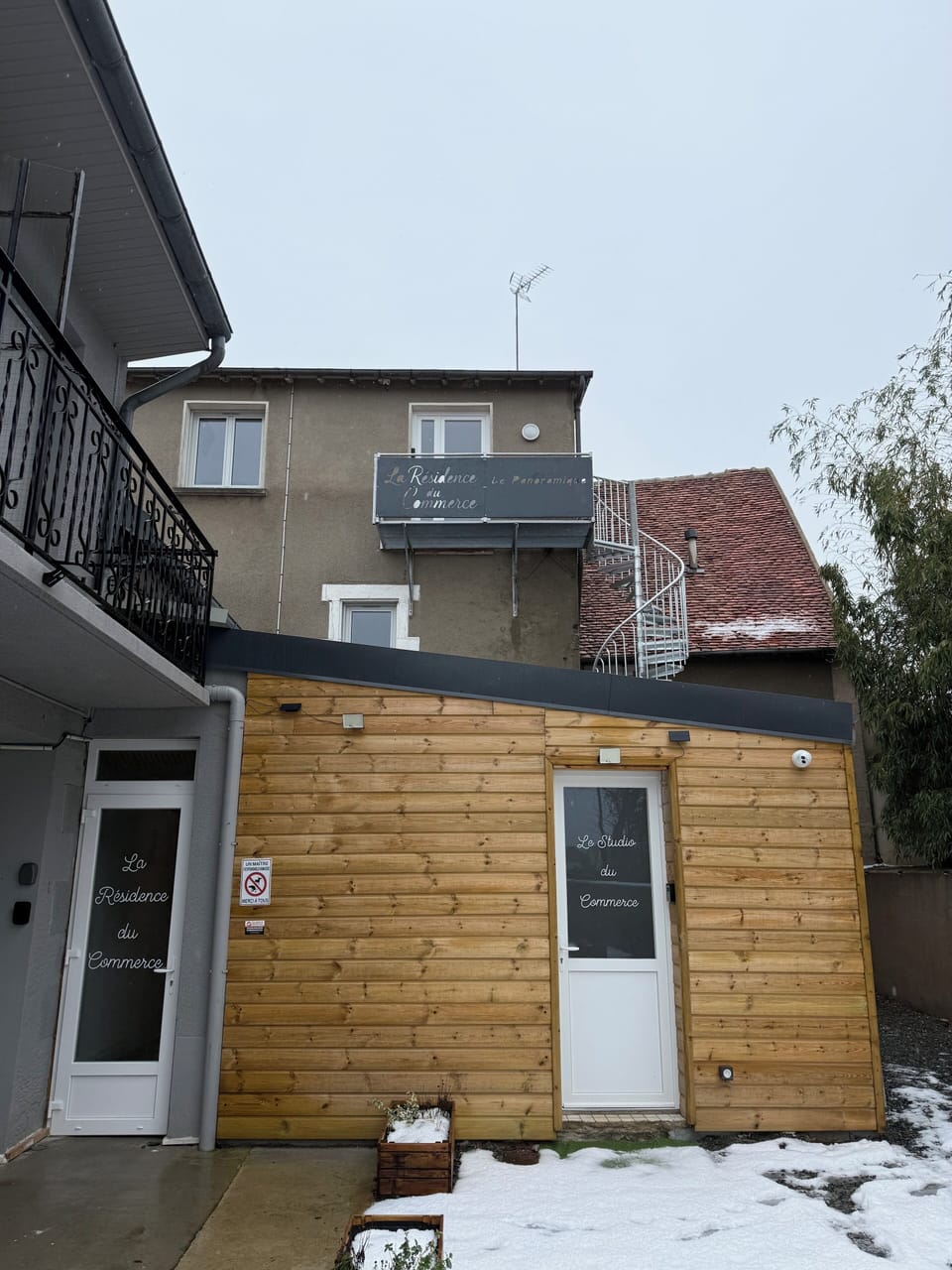 Exterior detail