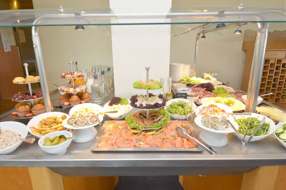 Start your morning with a generous buffet of fresh flavors.