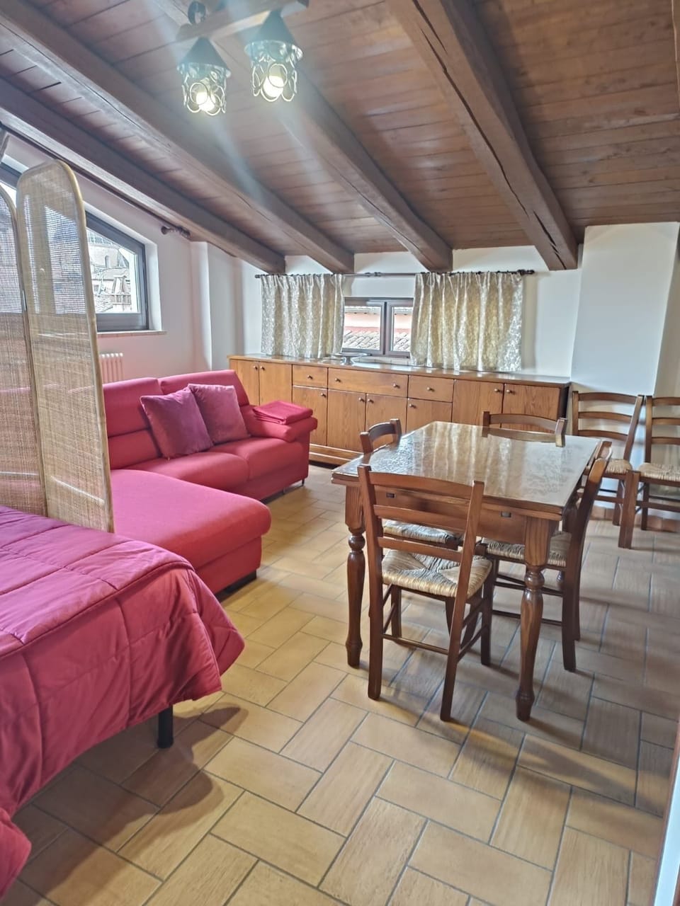 Apartment, City View | Living area