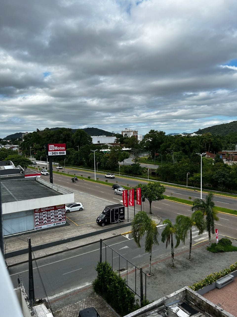 City view from property