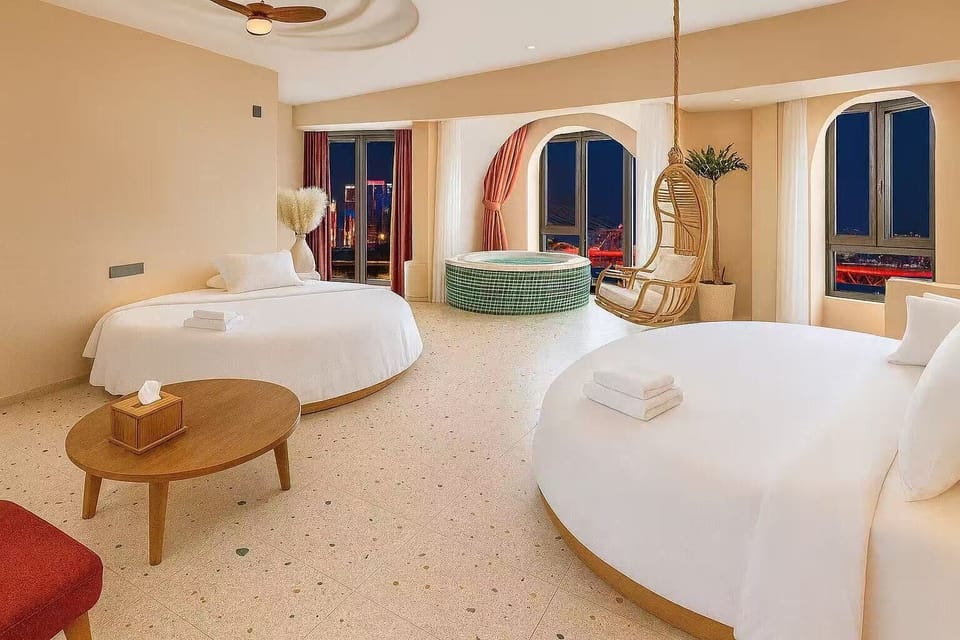 Romantic Apartment | Premium bedding, down comforters, memory foam beds, soundproofing