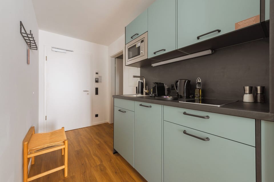 Suite | Private kitchen | Espresso maker, electric kettle