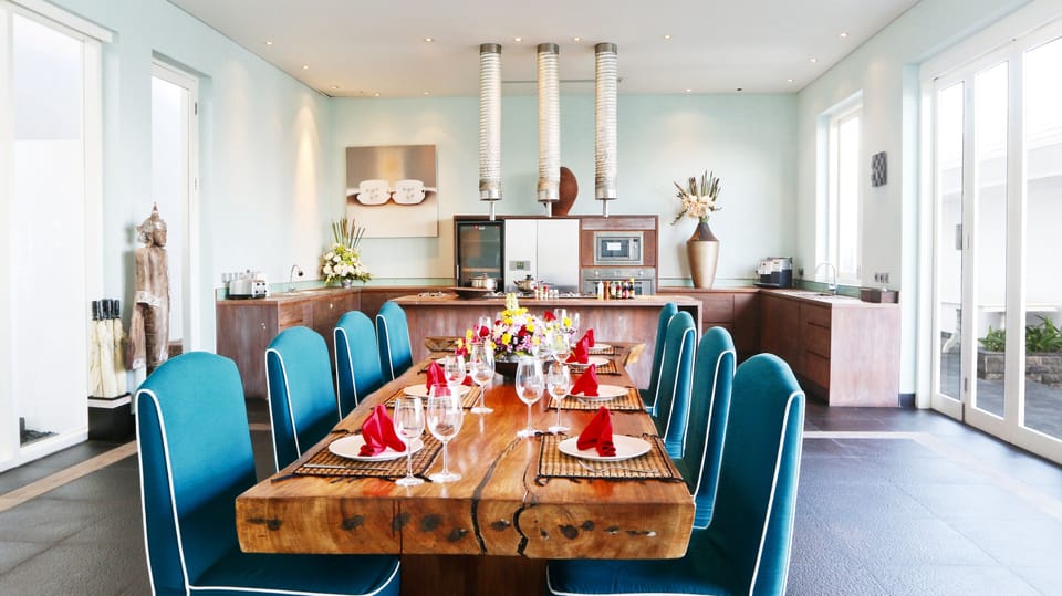 Luxury Villa, 4 Bedrooms, Ocean View | Breakfast area | Free daily full breakfast