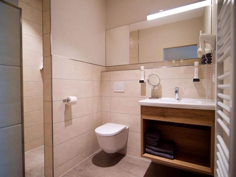 Superior Double Room | Bathroom | Shower, free toiletries, towels