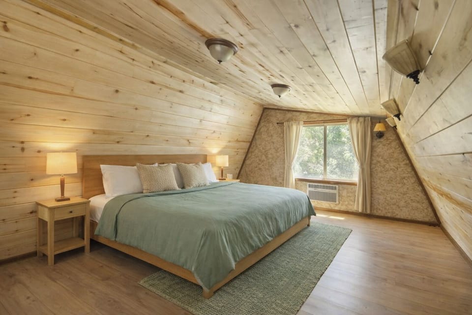 Upstairs Loft King Bed