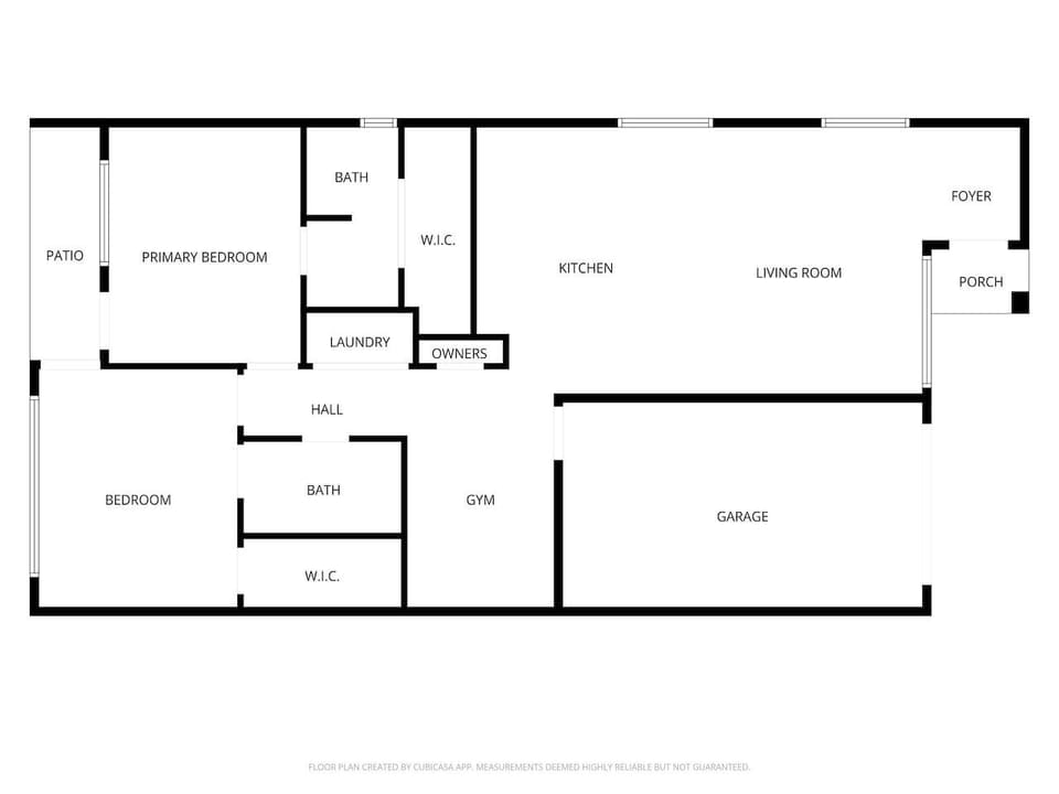 Floor plan overview to help visualize the layout, room flow, and overall space—making it easy to understand how the home is arranged.