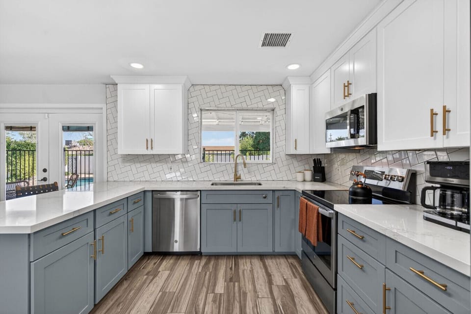 The heart of the home beats strongest in this warm, inviting kitchen.
